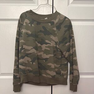 Camouflage Crewneck Sweater